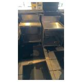 Two under bar stainless steel drain boards 24