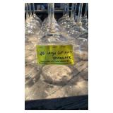 Large lot of assorted stemware