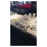 Lot of assorted coffee cups
