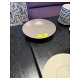 GRAY UPSCALE BOWLS, MOST NEW IN BOX