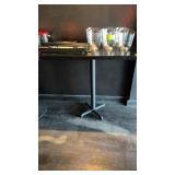 Solid wood top high top table 48ï¿½ x 24ï¿½