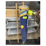 2 MARKET UMBRELLAS  BLUE MOON, NEW IN BOX