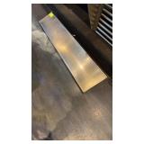 Stainless steel wall shelf 60 inches long