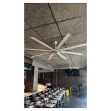 4 extra large aluminum blade ceiling fans eight