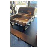 Lot of two chafers as is