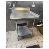 S/S WORK TABLE 30X26
