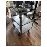 Stainless steel rolling cart