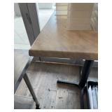 2 RESIN TOP HIGH TOP TABLES 36 X 36