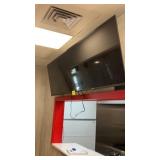 2 Hisense TV monitors with wall mount