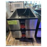 Two countertop food warmers