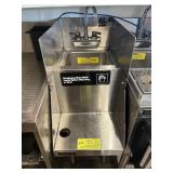 Perlick 12 inch hand sink with blender shelf