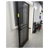 SECURITY STYLE SCREEN DOOR WITH FRAME, 38 X 81