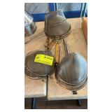 Six assorted strainers