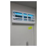Wall mounted bug zapper