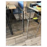 2 SMALL METRO STYLE RACKS