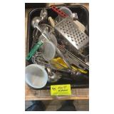 Lot of assorted kitchen supplies