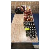 Large lot of assorted condiments
