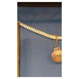 Large  Lot of large diameter marine rope decor