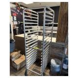 ALUMINUM ROLLING RACK