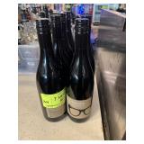 Seven bottles of wine