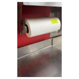 Deli paper dispenser with paper roll