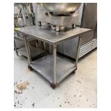 Stainless Steel Work Table, 36 inch x 30 inch
