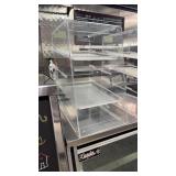 Plexiglass display case 13 inches wide