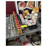 Lot of Assorted Condiments