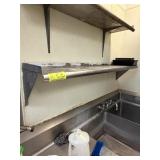 60 inch SS Wall Shelf
