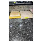 Lot of five assorted cutting boards