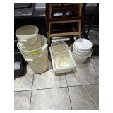 Lot Of Misc Plastic Food Storage