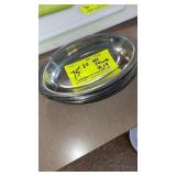 20 stainless steel casserole dishes 4 1/2 x 9