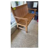 Resin wood look bench, indoor/outdoor 48 inches
