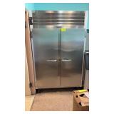 Traulsen  stainless steel two Door Freezer model