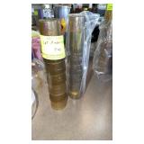 Lot of 7 ounce Amber plastic cups