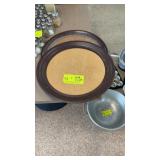 2. 16  inch bar trays like new
