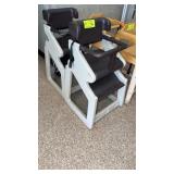 Two plastic high chair