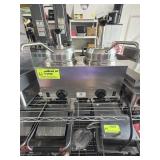 Hot fudge hot topping warmer