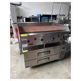 South Bend thermostat controlled 48 inch griddle