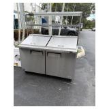 Turbo air 48 inch sandwich station with double