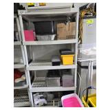 36" x 72" H Cambro Shelving Unit (No Contents)
