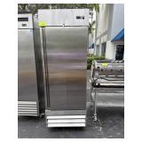 Single door Digital stainless steel freezer model