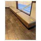 3 PADDED BENCH SEATING 55 X 19