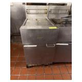 Dean heavy duty 75 pound five tube fryer unit