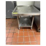 STAINLESS STEEL EQUIPMENT STAND 25 INCH