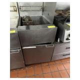 Dean heavy duty 75 pound five tube fryer with