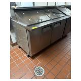 Turbo F 60 inch mega top sandwich station