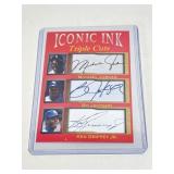 Iconic Ink Michael Jordan Bo Jackson Ken Griffey