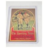 Babe Ruth Lou Gehrig Sporting News Facsimile