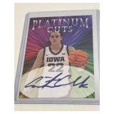 Caitlin Clark Facsimile Auto Platinum Cuts